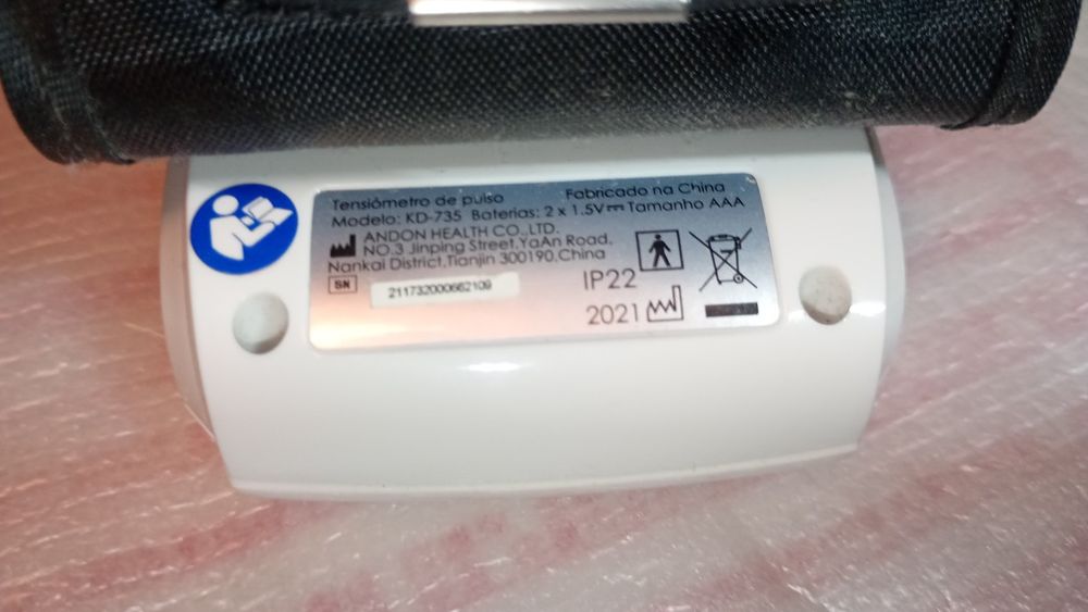 Medidor de Tensão Arteiral Digital de Pulso