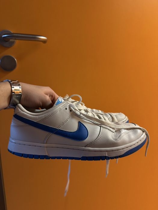 Nike Dunk Low white/blue
