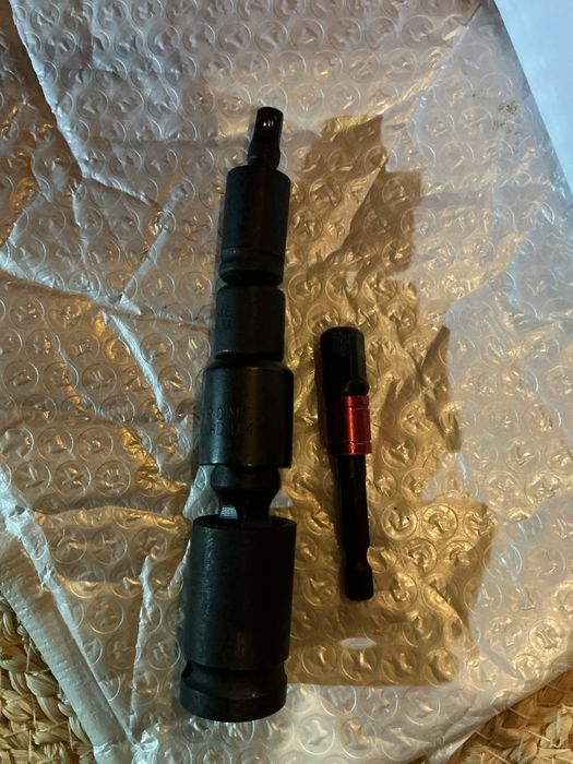 Набор5шт cr-vaУдарних Адаптер переходник удлинитель Кардан 1/4 3/8 1/2