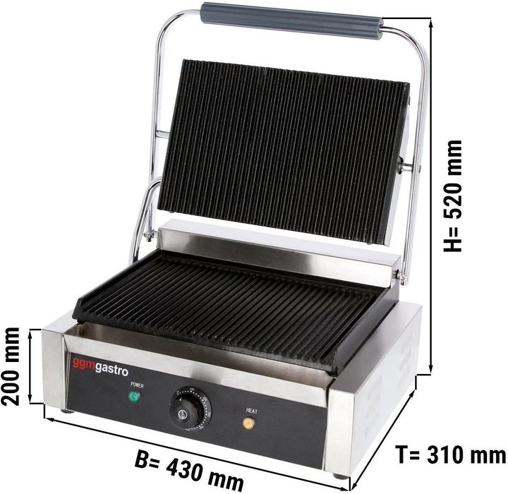 Tostadeira / Grelhador Eléctrica ggmgastro