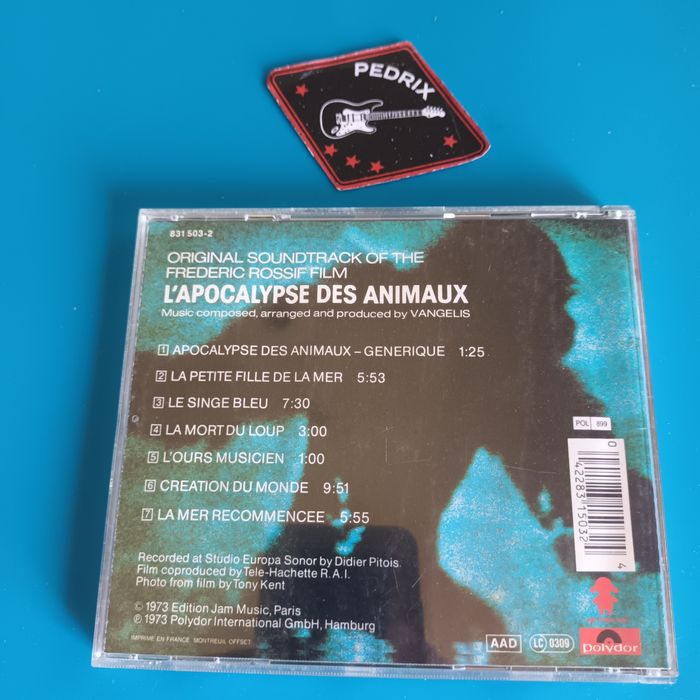 Vangelis > L' Apocalypse des animaux  CD