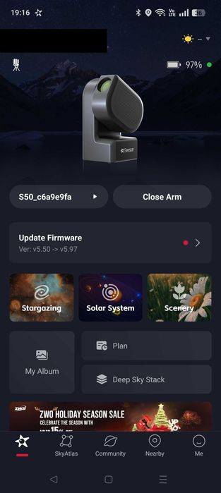 Seestar S50 teleskop