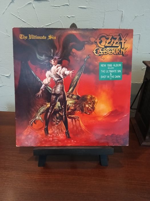 Ozzy Osbourne - The Ultimate Sin Europe 1986 1 Press Epic