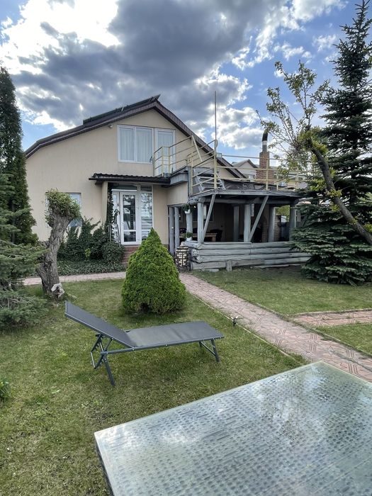 Будинок на березі Дніпра, лазня, баня на дровах, 5 кімнатний, подобово