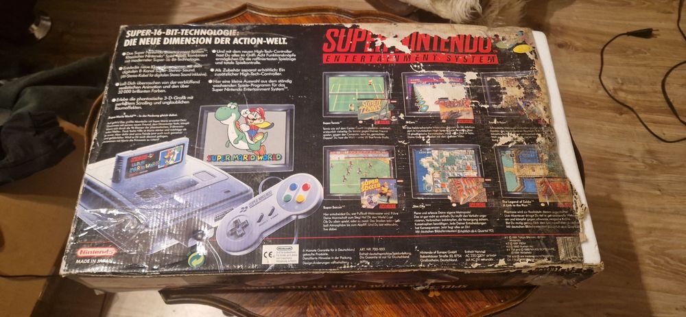 Nintendo Snes Box komplet