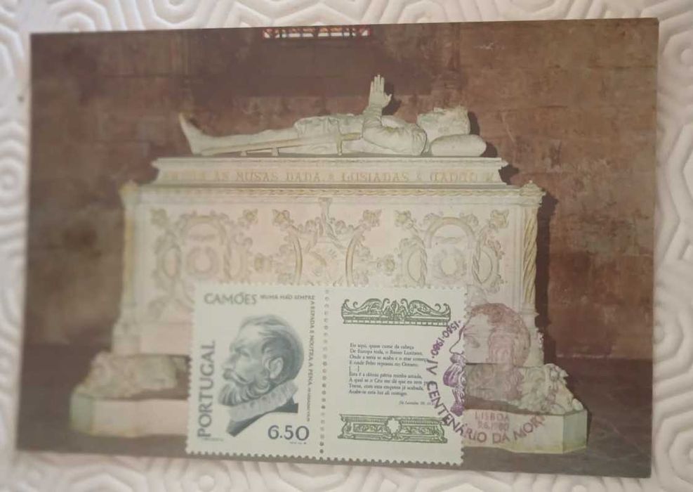 Postal Máximo IV Cent. Morte de Camões