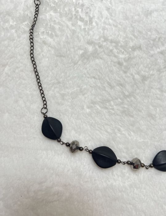 Naszyjnik korale koraliki elegancki klasyczny classy basic casual 18