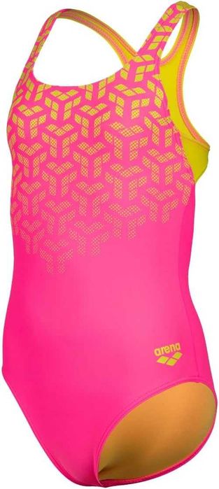 ARENA Strój Kąpielowy Kostium jednoczęściowy  Rozmiar 164 różowy