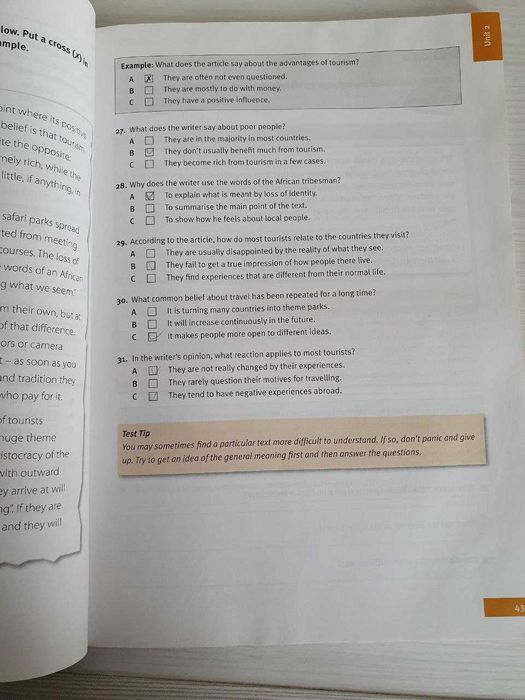 English PTE Pearson Test of English Student's Book тест НМТ