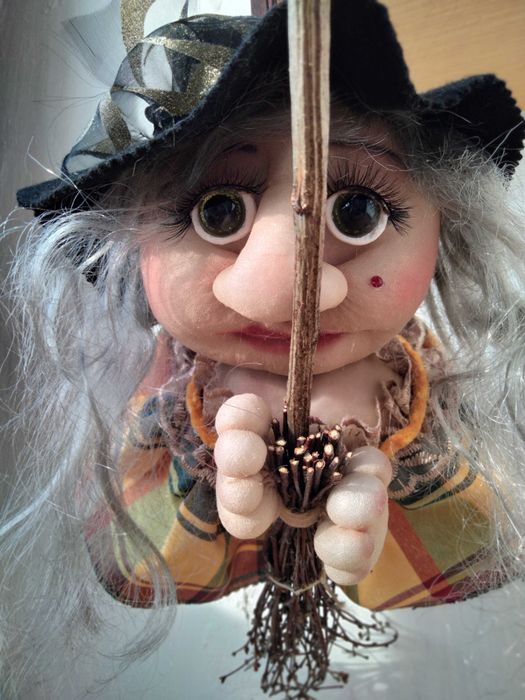 Лялька ручної роботи "Відьмочка"