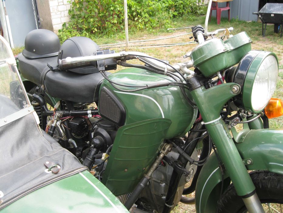 Dniepr, Ural motocykl z wózkiem bocznym