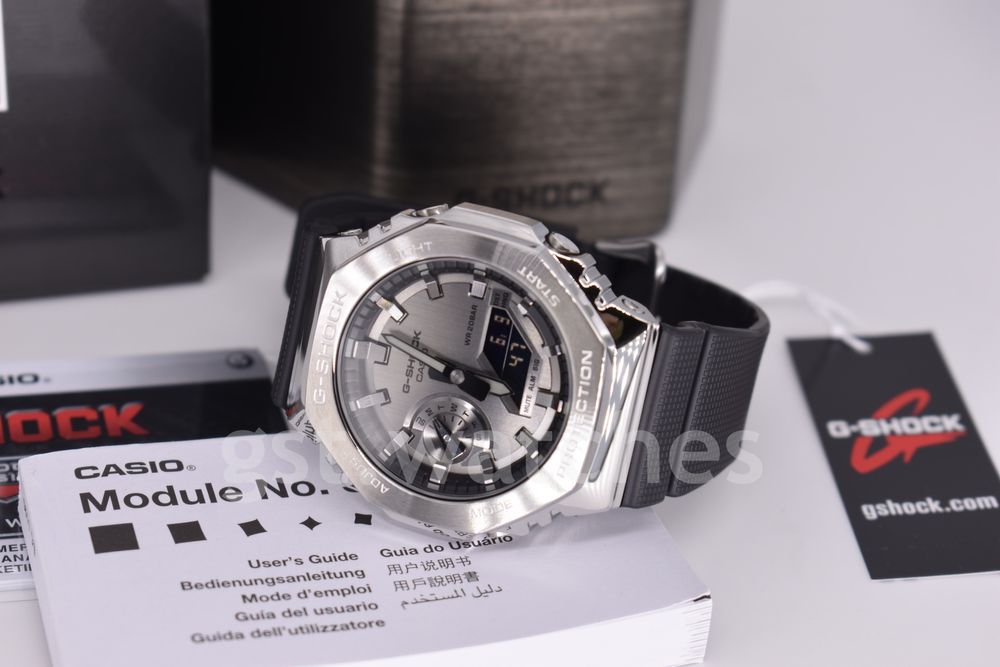 Casio G-Shock GM-2100-1A NEW ORIGINAL | G-Steel