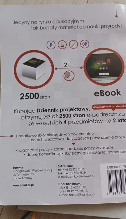 Świat przyrody e-podręcznik dla szkół ponadgimnazjalnych ZamKor