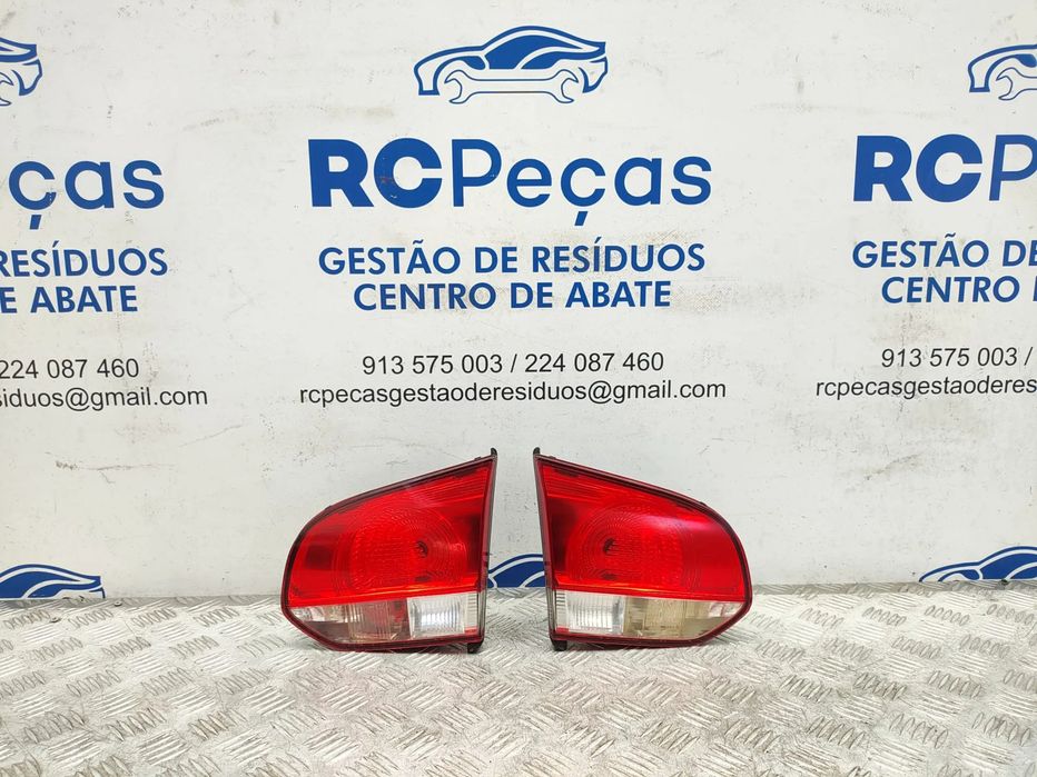 Farolins de mala direito esquerdo originais VW Volkswagen Golf 6 VI