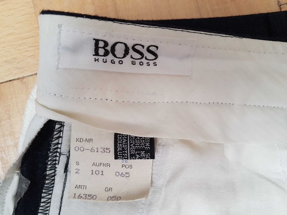 Męskie spodnie Hugo Boss w ludowym stylu M/L 100% wełna