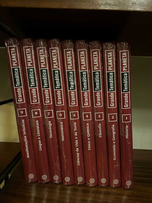 Coleção Completa GRANDE TEMÁTICA PLANETA (9 Volumes) - NOVO / Selado