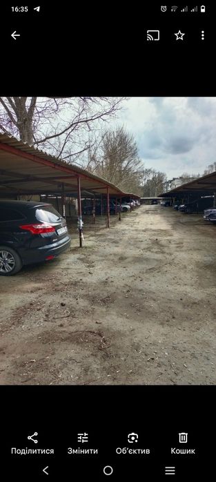 Здаю в оренду крите парко місце по ул. Британській