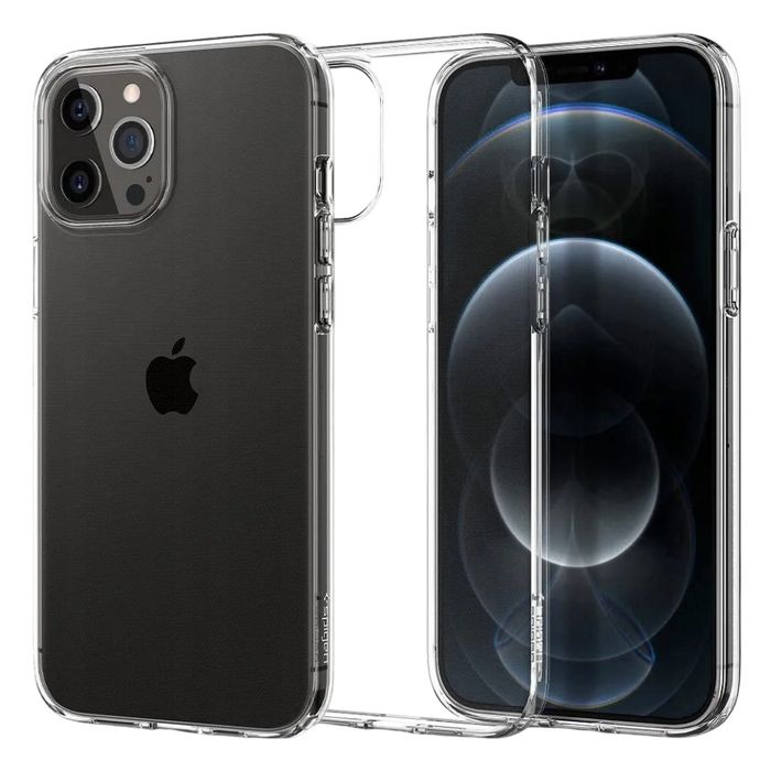 Etui Ochronne do iPhone 12 Pro Plecki Silikonowe Przezroczyste