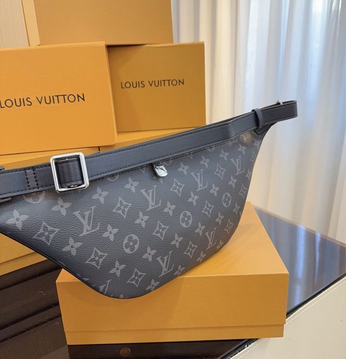 Купить мужскую  сумку бананку louis vuitton чоловіча бананка