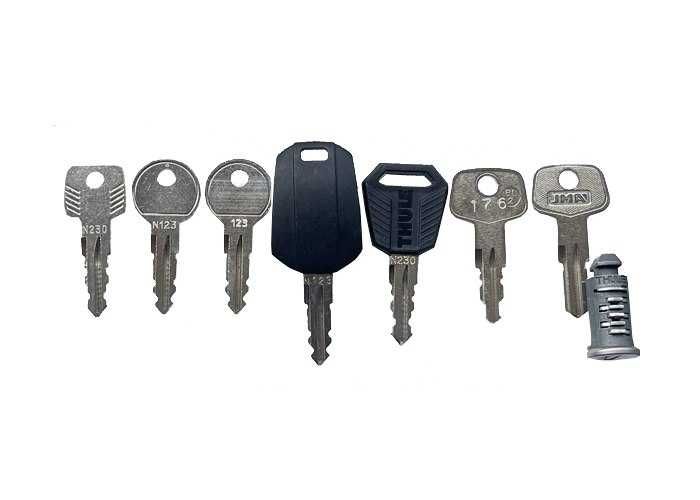 Thule все ключи для багажника бокса на крышу авто Terra Modula подбор