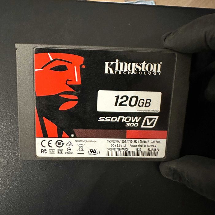 Kingston 120GB SSD - Usada