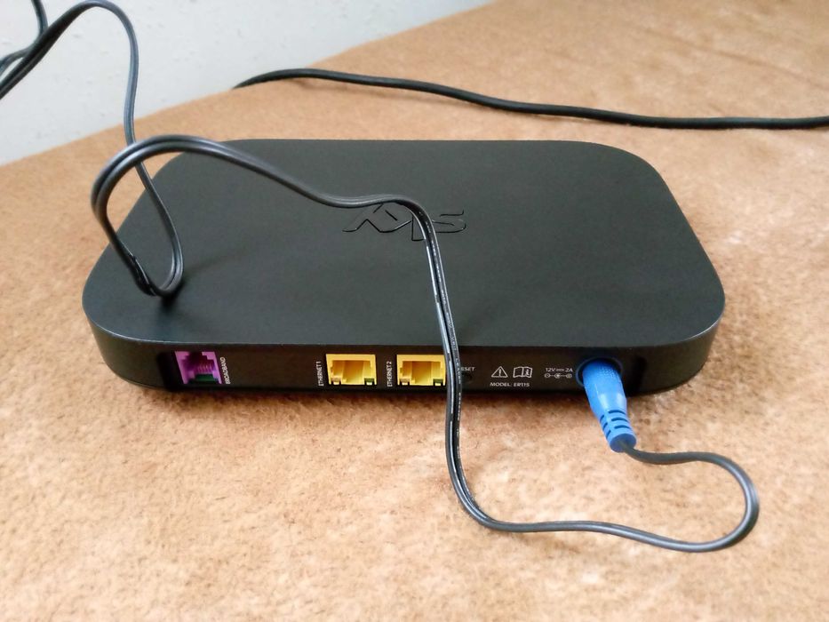 Nowy powystawowy router wifi Sky ER 115