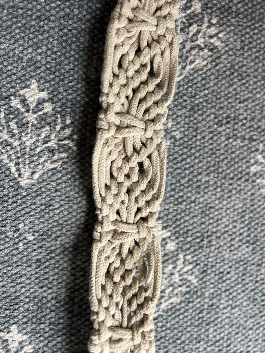 Alça em macramé