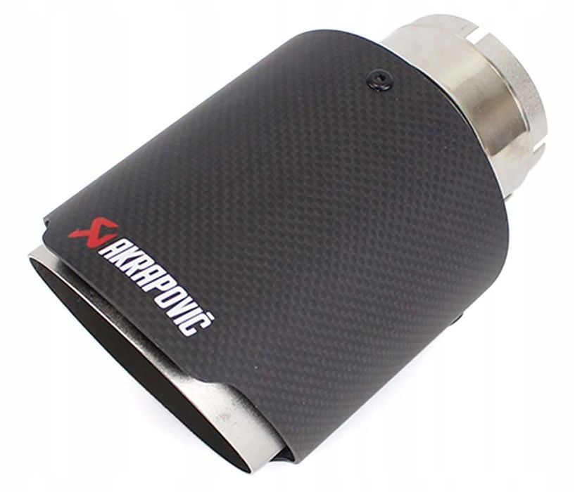 Końcówka Wydechu Tłumika Akrapovic Karbon 101/63 M