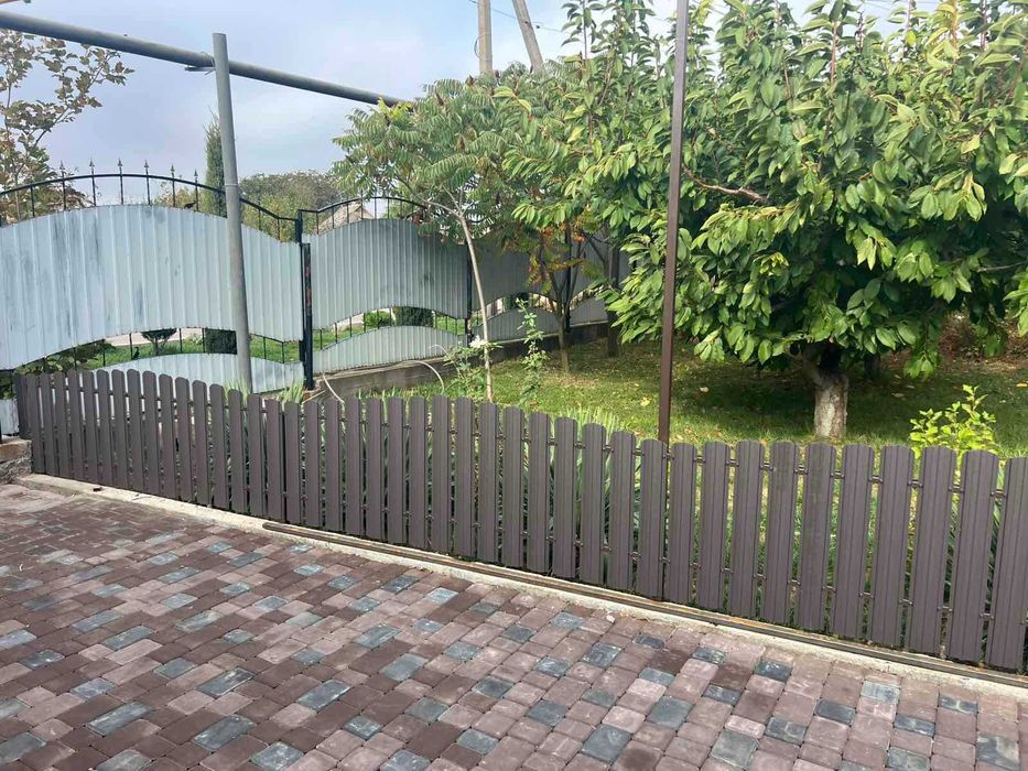 Штакетник Штахетник металевий
Евроштакетник Двухсторонний