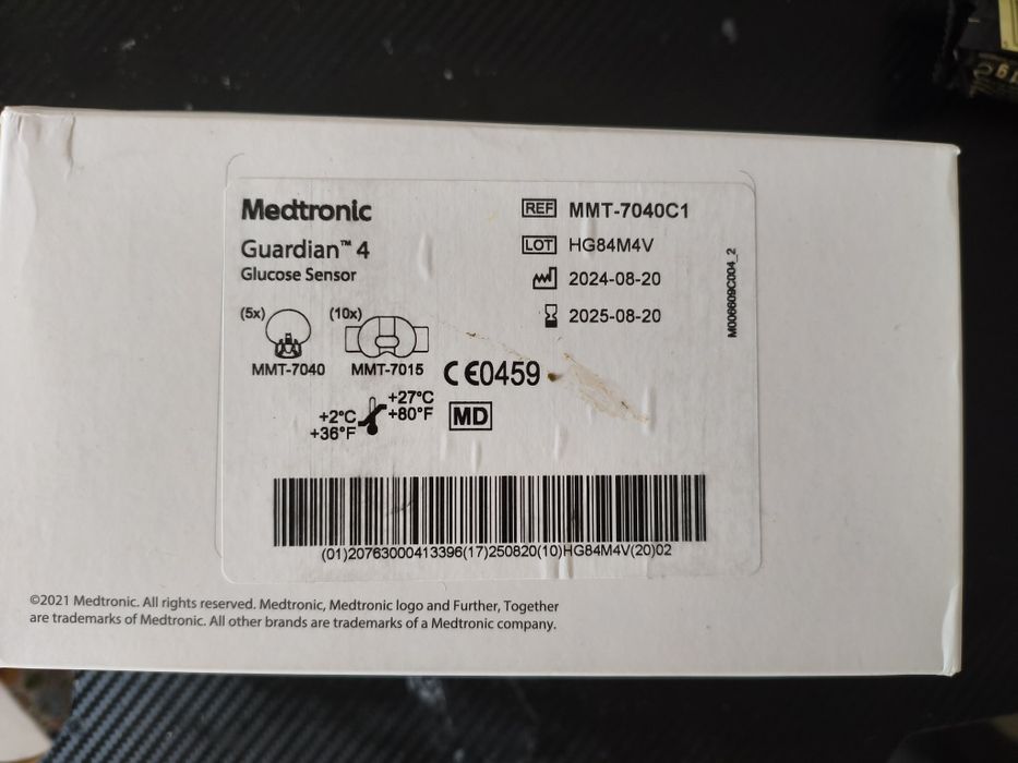 Sensory Medtronic Guardian 4 OPIS