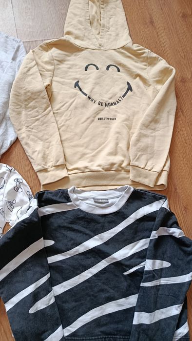 Bluzy dla dziewczynki 140/146-Zestaw