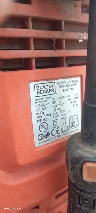 Black Decker BX PW1700