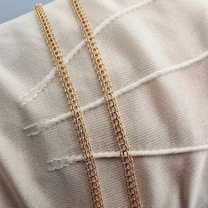 ‼Золотая цепь цепочка 5,81 гр 55 см Золото 585 золотий ланцюг