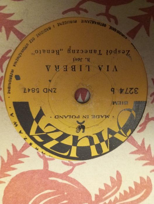 Muza - płyta szelakowa przedwojenna Jazz Group The Dave Burman