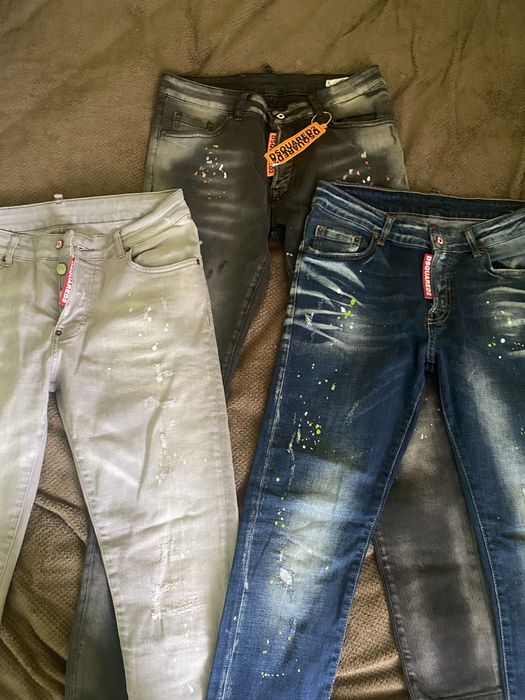 slim fit dsquared2 only blue