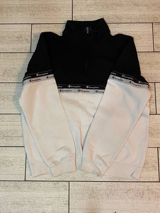 Champion half-zip sweatshirt lampassas лампаси