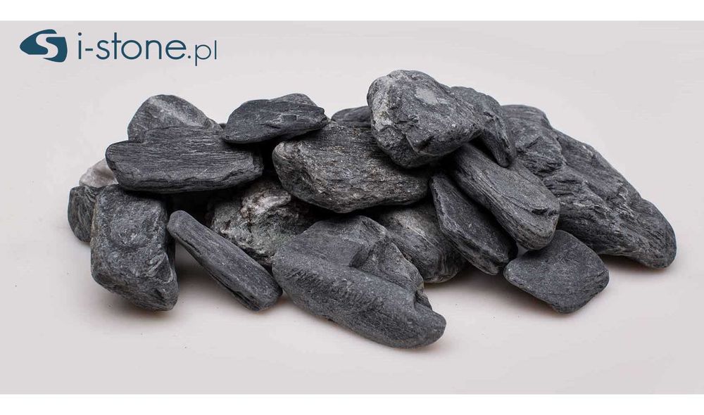 Kamień ogrodowy łupek  Dark Stone  15-30 i 30-60 mm worek 20 kg