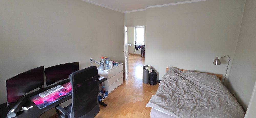Pokój 20m2 przy łazienkach w 2 poziomowym apartamencie