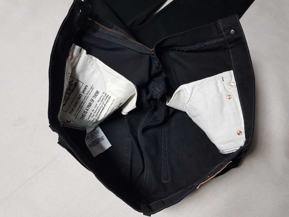 LEVI'S - 521 / Męskie Jeansy roz. W36L34 pas 93 cm Jak Nowe