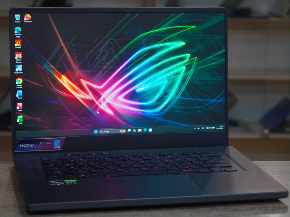 ГАРАНТІЯ Asus ROG Zephyrus G15 (2K 165Гц/Ryzen 9 5900HS/RAM 16ГБ/ SSD 512ГБ/RTX 3080 8ГБ)TVOYO