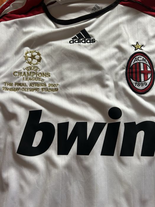 Camisa Branca do Kaká Milan Prime – Manga Longa, Usada Apenas 7 Vezes