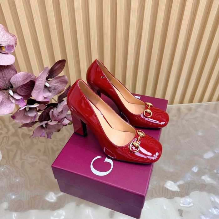 GUCCI Horsebit damskie szpilki