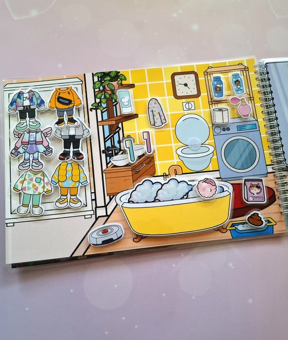 Тока Бока "Сімейний відпочинок. Літні канікули ". Формат А4.