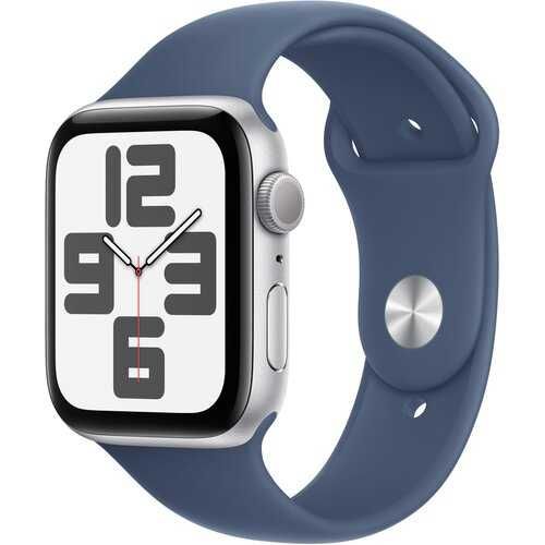 Apple Watch SE (Gen 2) 40mm Silver Ale Denim SB S/M GPS (MXEC3QF/A)