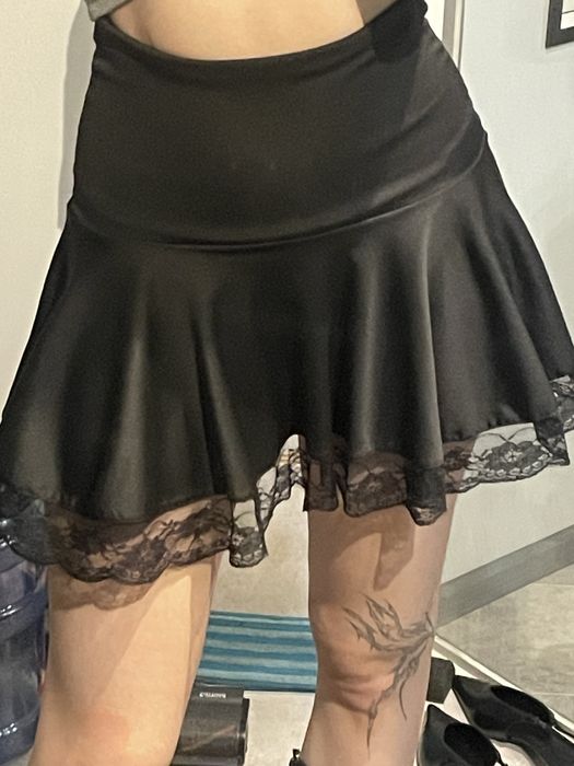 Готична міні спідниця