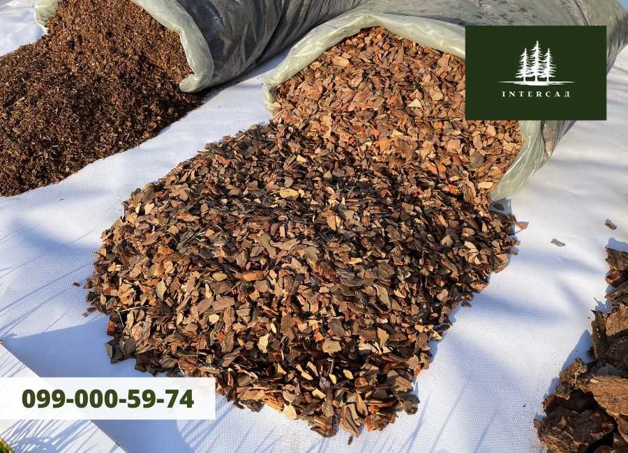 Комплект 2 МЕШКА коры "МЕЛКОЙ" фракции 1-3 см, ОЛХ доставка!