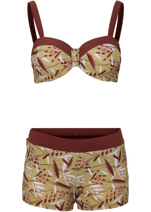 B.P.C bikini na fiszbinach z bokserkami r.40(80D)