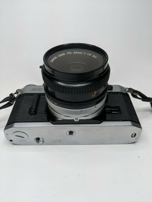 Canon Ae-1 + Lente 50mm f/1.8 - A Funcionar a 100%