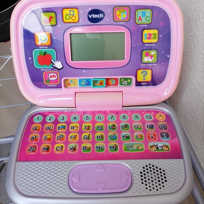 Computador V-Tech oferta de pilhas