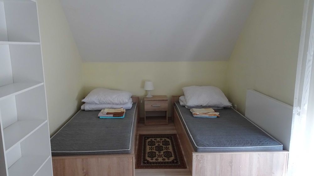 Dom murowany do wynajęcia nad jeziorem w Wólce, balia, sauna